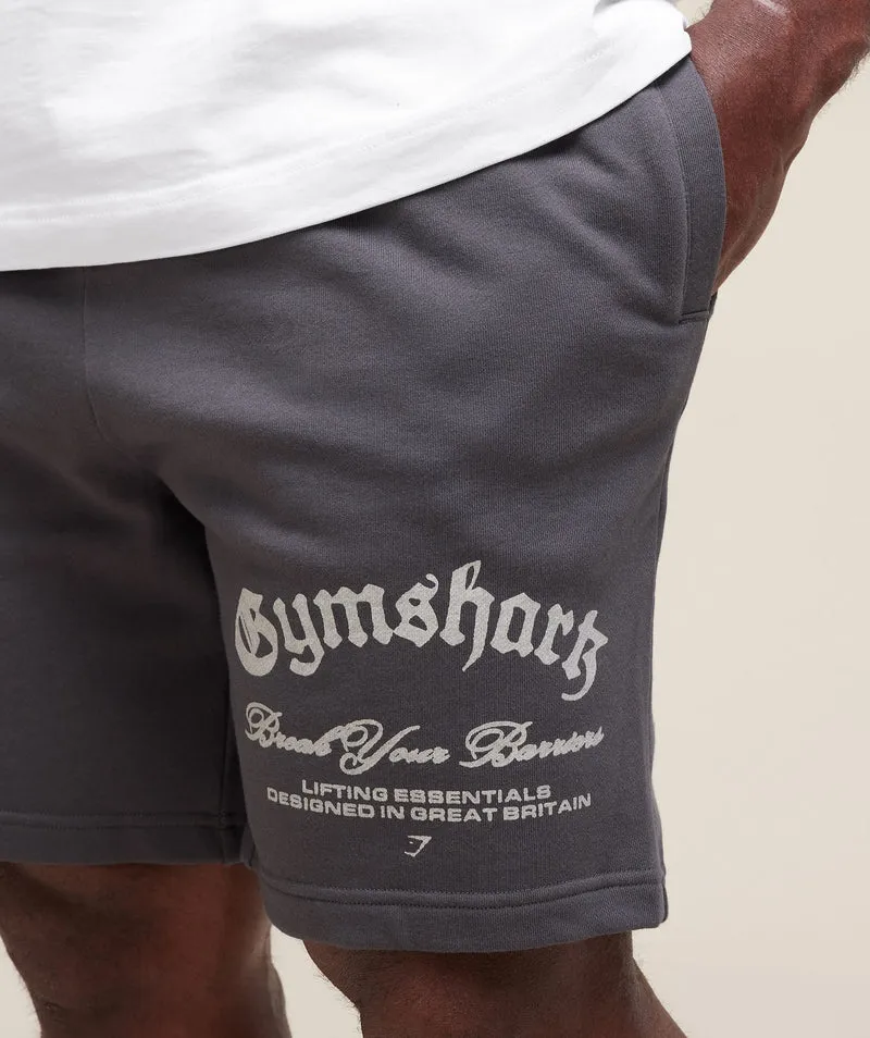 Gymshark Break Your Barriers Shorts - Onyx Grey