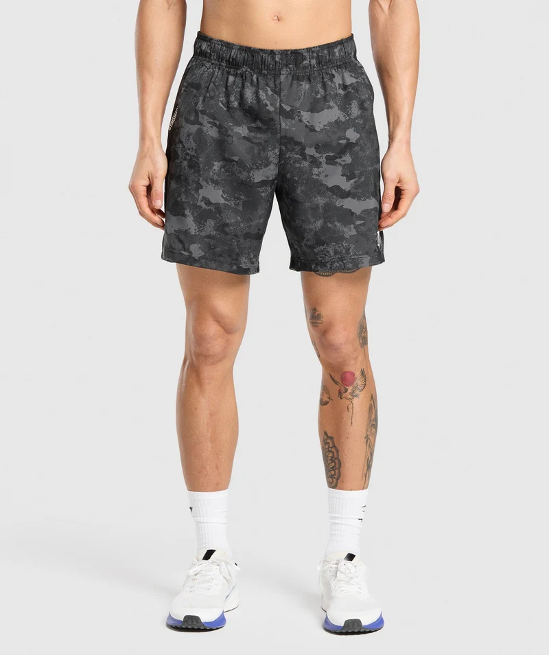 Gymshark Sport 7" Shorts - Graphite Grey/Black
