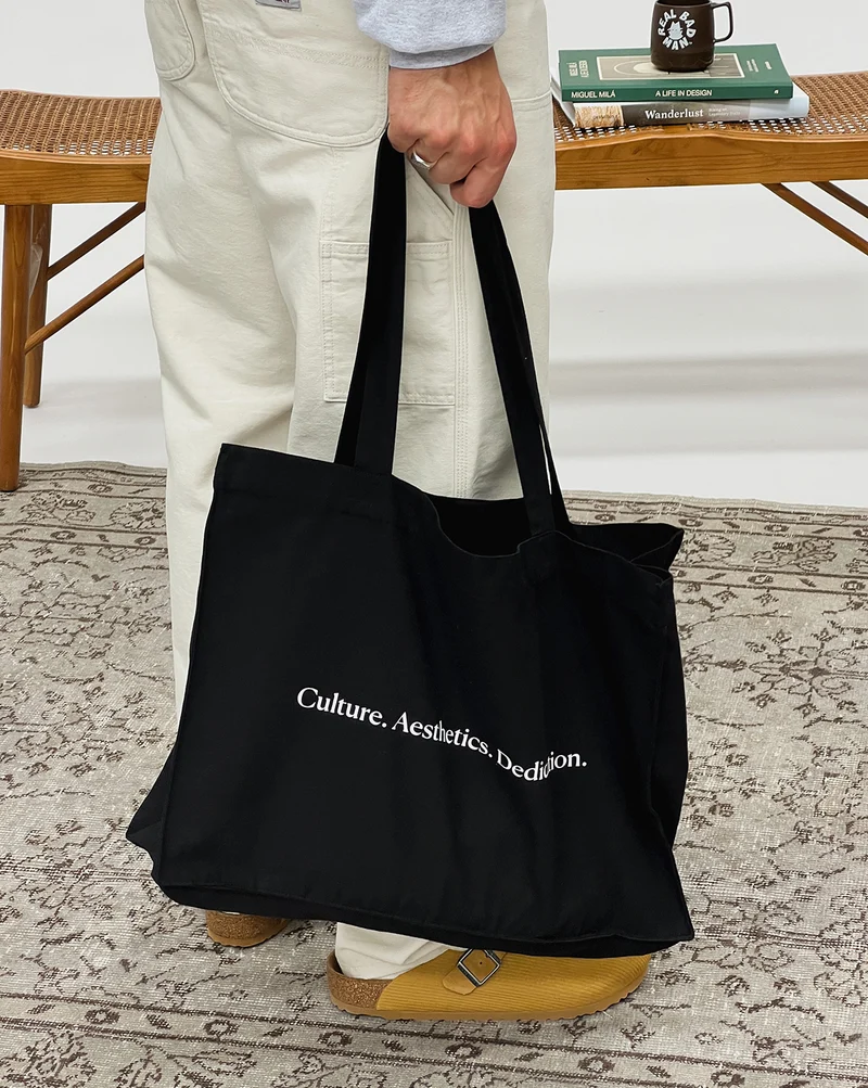 Asphaltgold Canvas Tote Bag