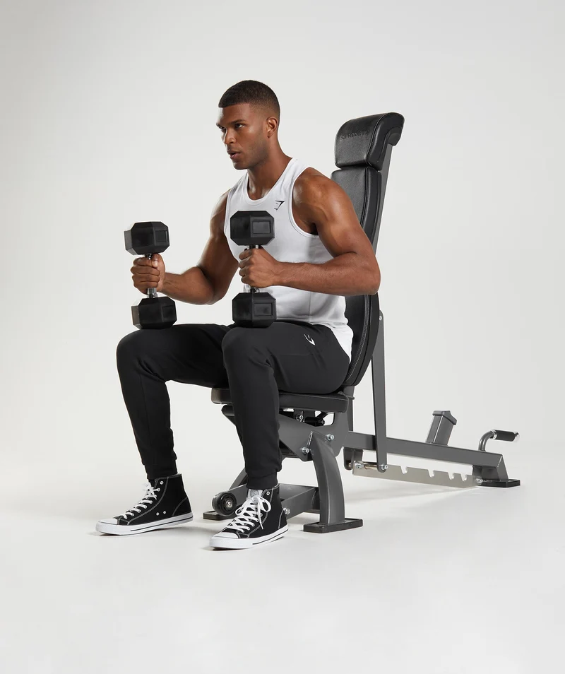 Gymshark React Tank - White