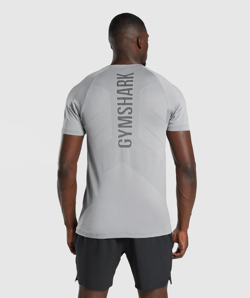 Gymshark Apex Perform T-Shirt - Smokey Grey