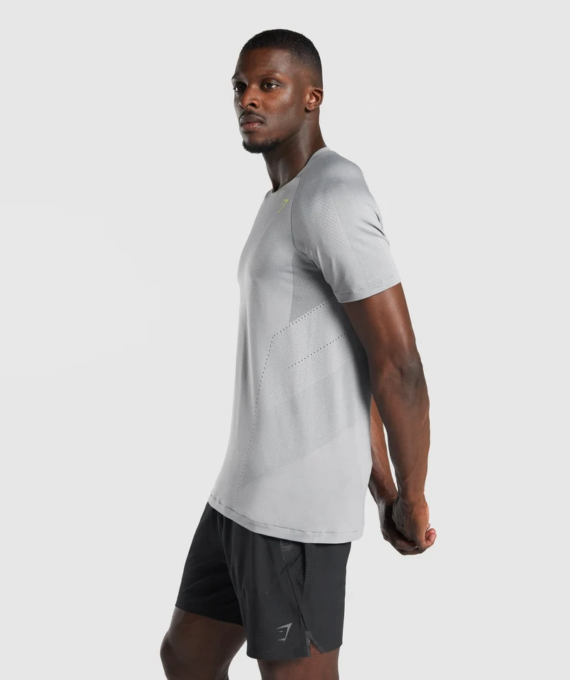 Gymshark Apex Perform T-Shirt - Smokey Grey