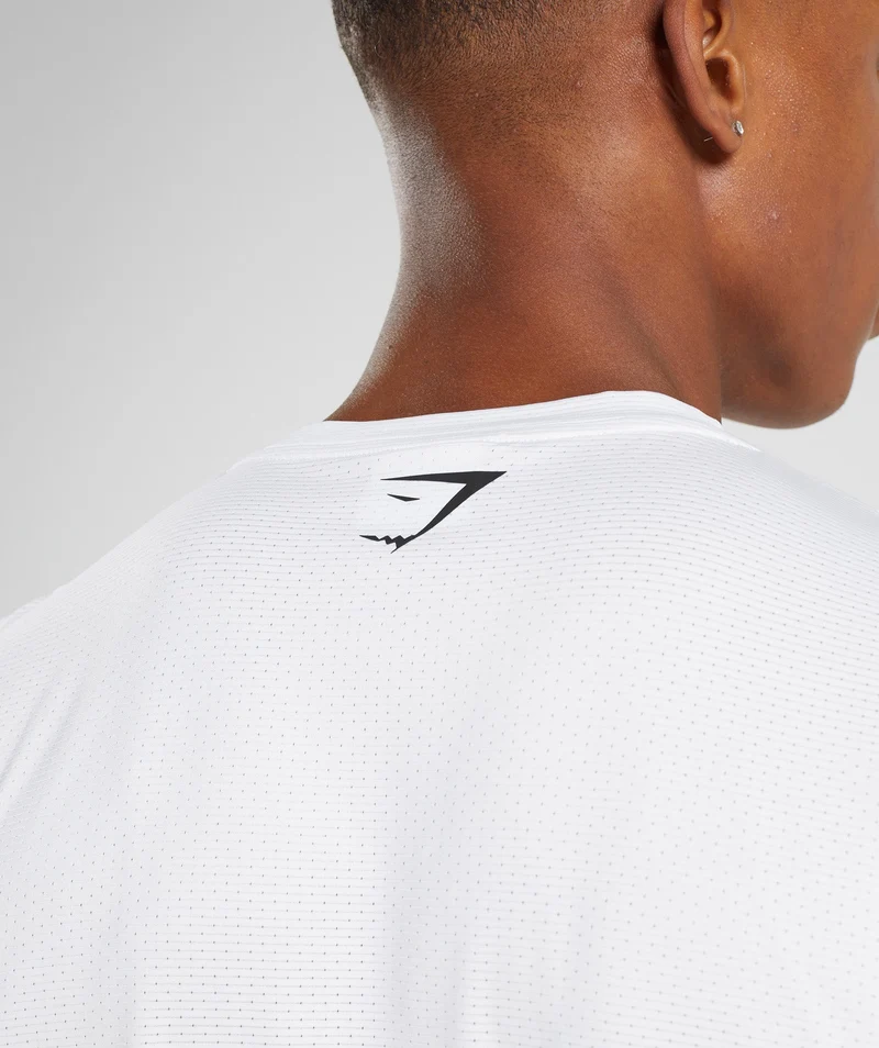 Gymshark Sport Long Sleeve T-Shirt - White