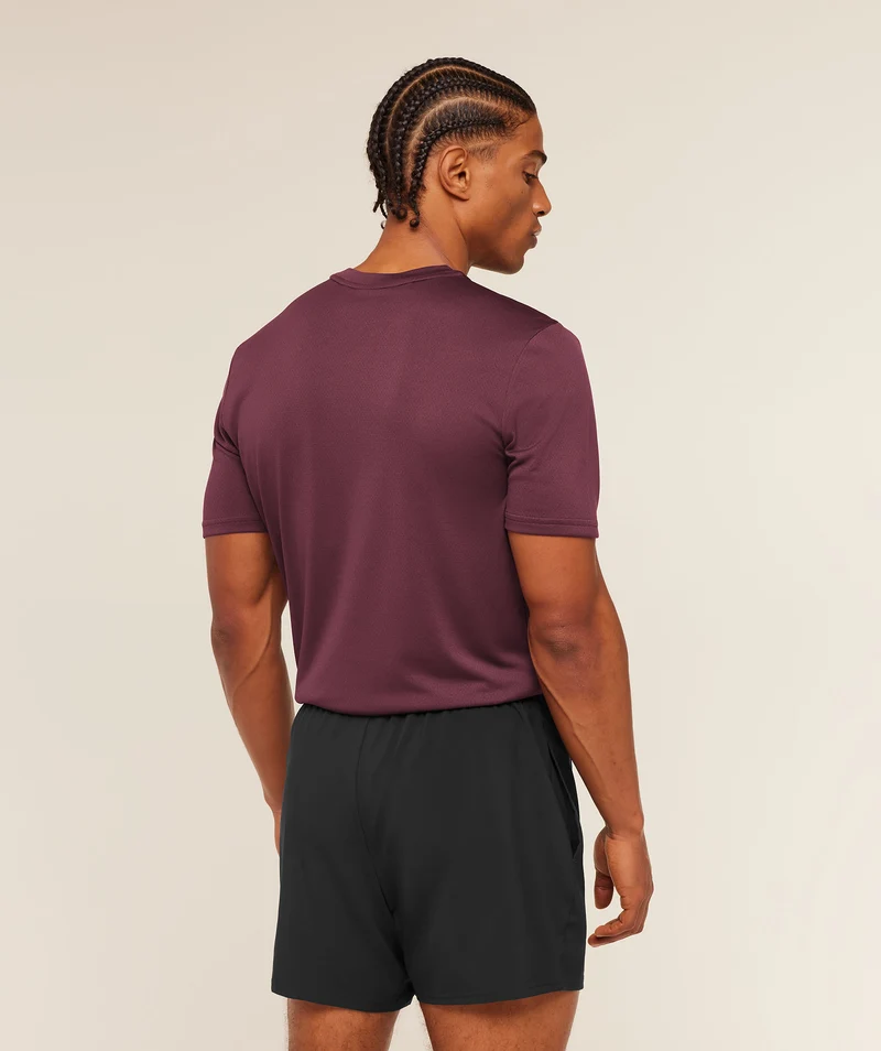 Gymshark Arrival T-Shirt - Impact Burgundy