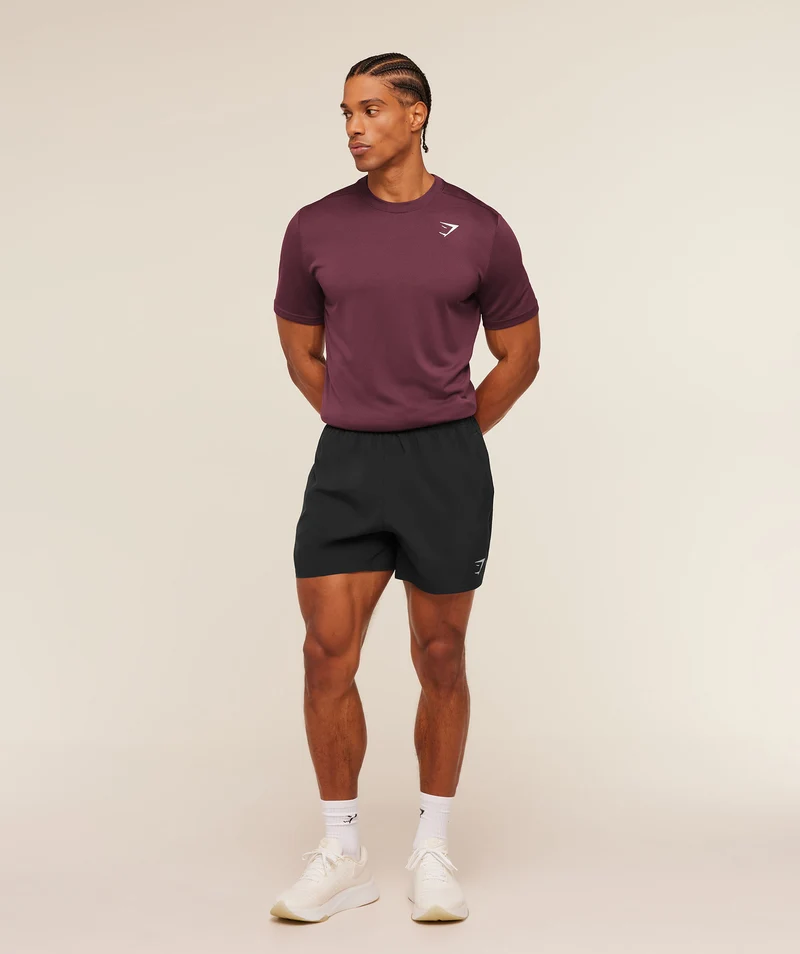 Gymshark Arrival T-Shirt - Impact Burgundy