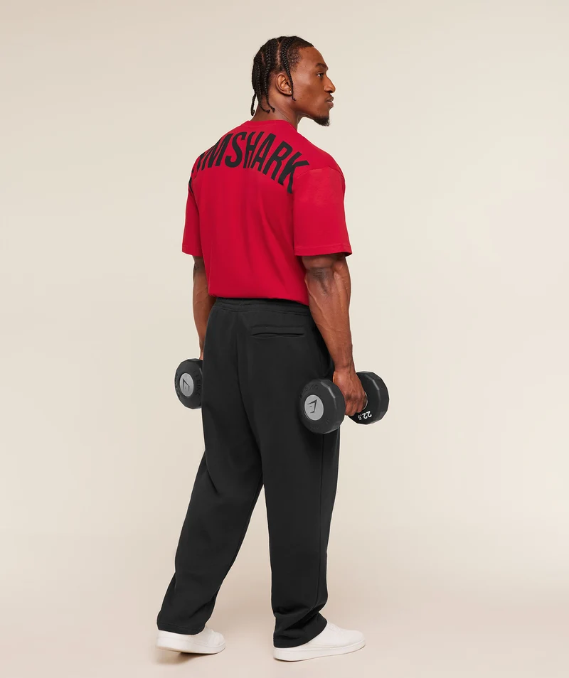 Gymshark Power T-Shirt - Conditioning Red