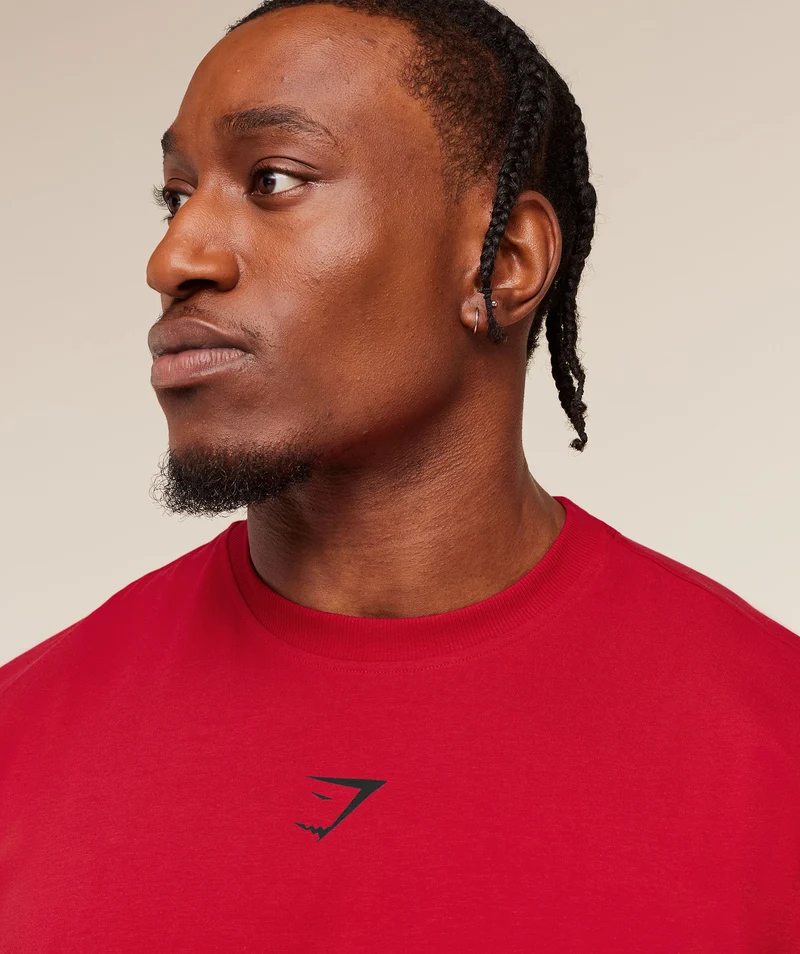 Gymshark Power T-Shirt - Conditioning Red