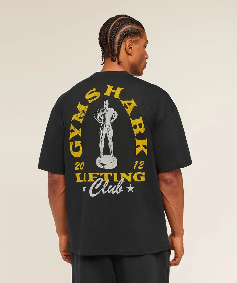 Gymshark Trophy Graphic T-Shirt - Black