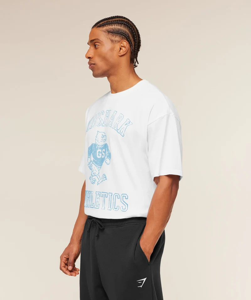 Gymshark Athletics T-Shirt - White