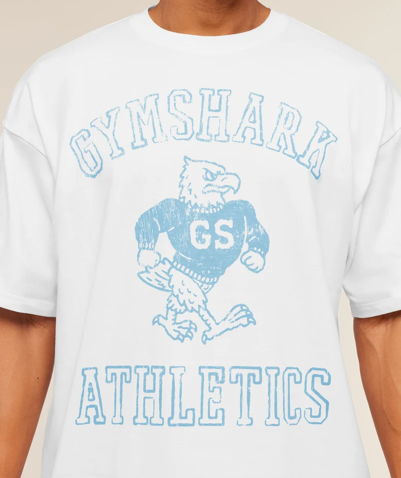 Gymshark Athletics T-Shirt - White
