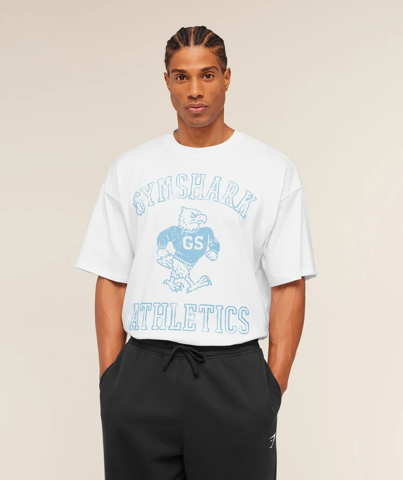 Gymshark Athletics T-Shirt - White