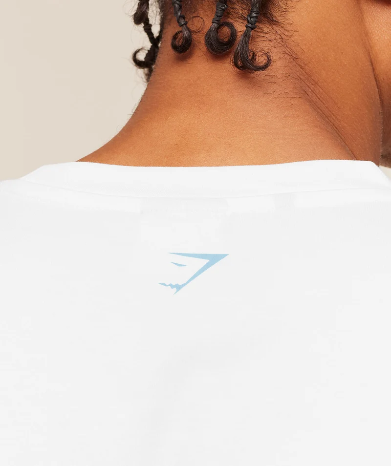 Gymshark Athletics T-Shirt - White