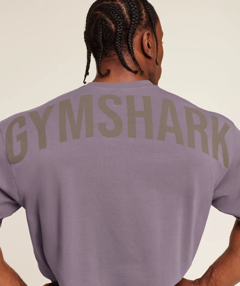 Gymshark Power T-Shirt - Dusk Purple