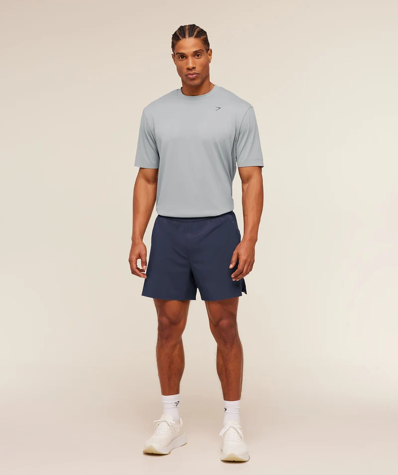 Gymshark Evolve 5" Short - Heavy Blue