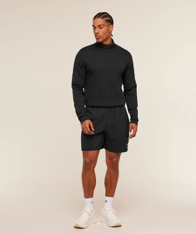Gymshark Off Duty 1/4 Zip - Black