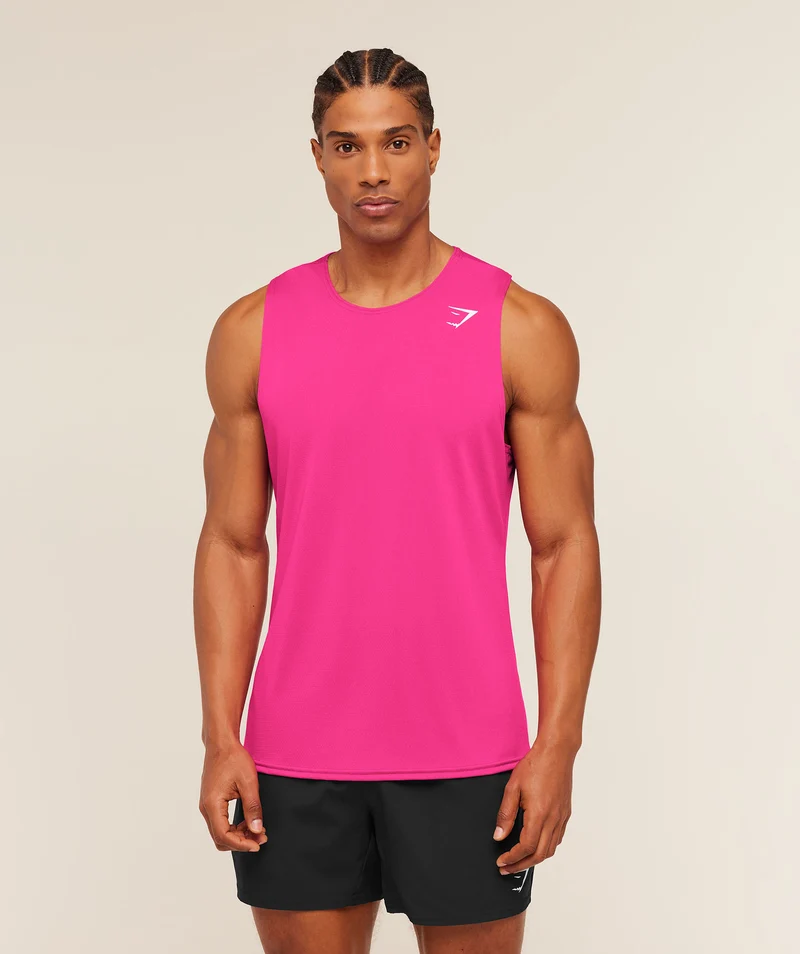 Gymshark Arrival Tank - Super-Set Pink