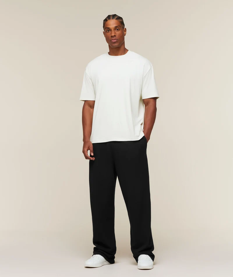 Gymshark Campus Crest T-Shirt - Soft White