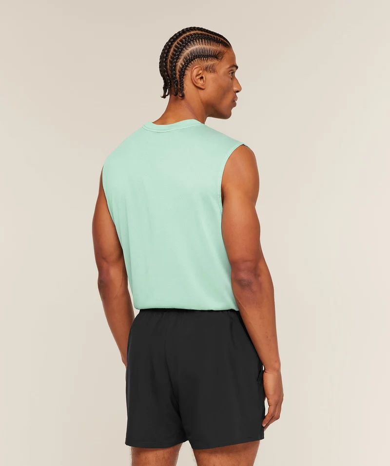 Gymshark Washed Pastels Tank - Pop Turquoise/Wash