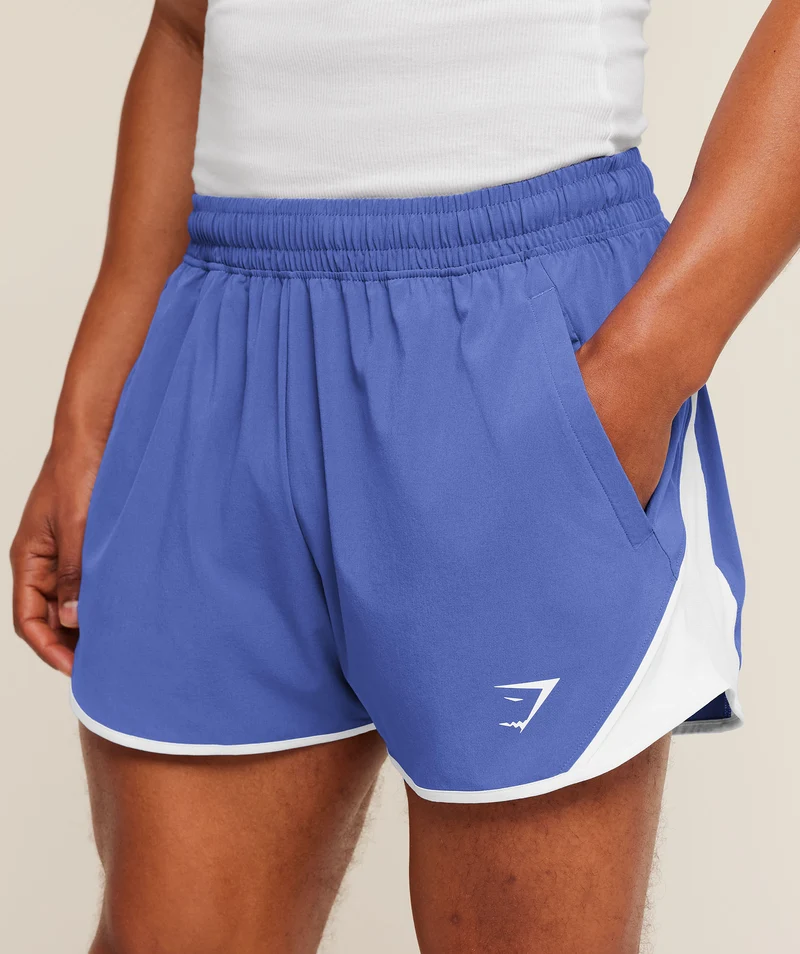 Gymshark Accent Conditioning Shorts - Force Blue
