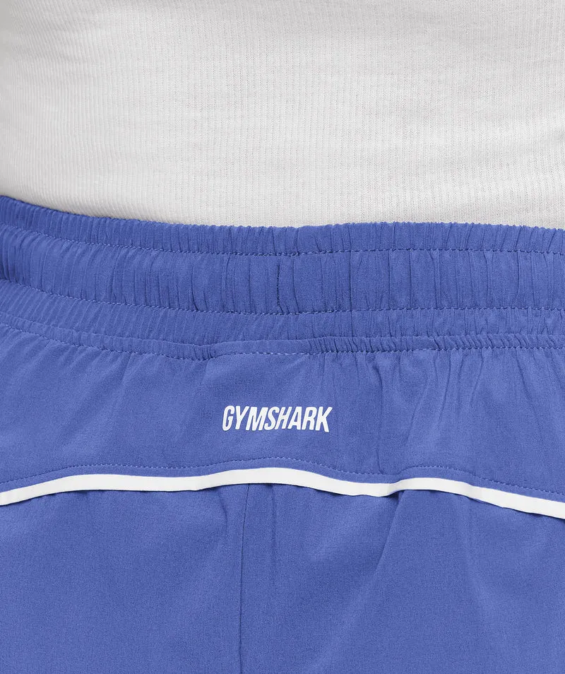 Gymshark Accent Conditioning Shorts - Force Blue
