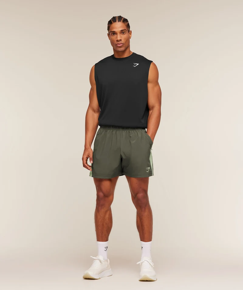 Gymshark Sport 5" Shorts - Strength Green/Haze Green