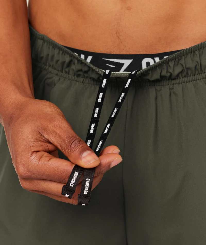 Gymshark Sport 5" Shorts - Strength Green/Haze Green