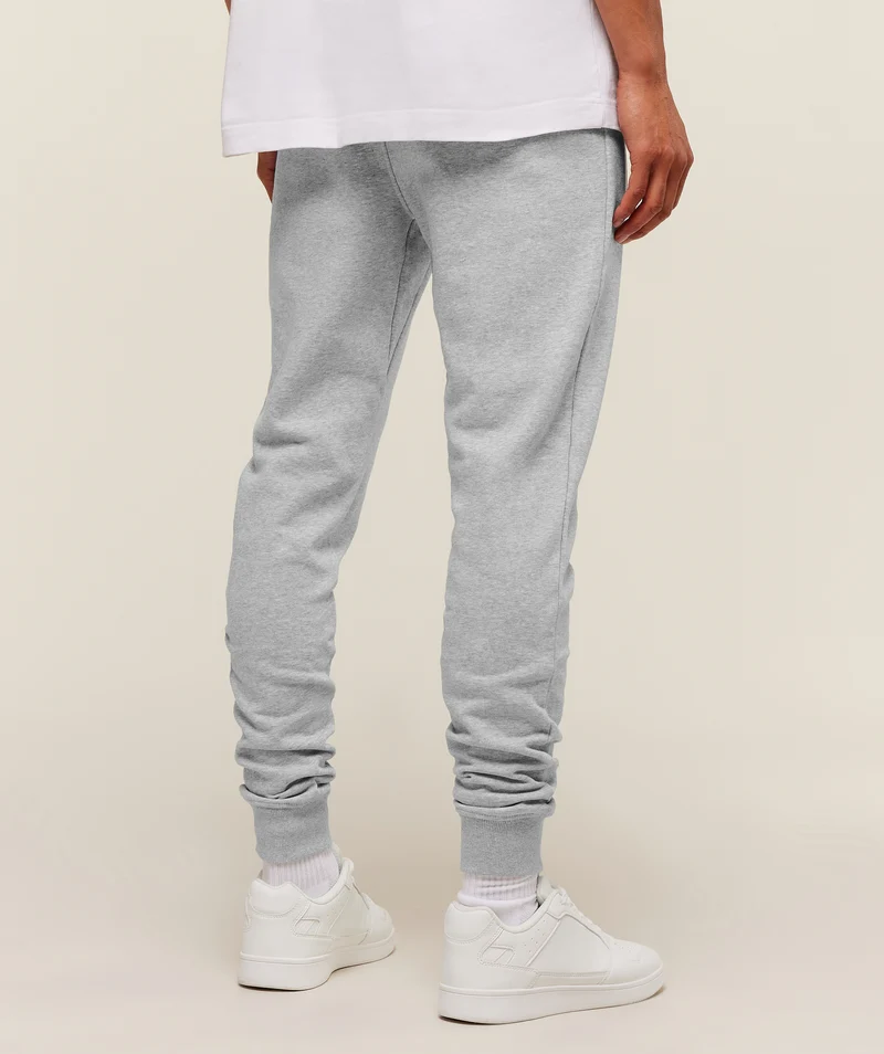 Gymshark Crest Tall Joggers - Light Grey Core Marl