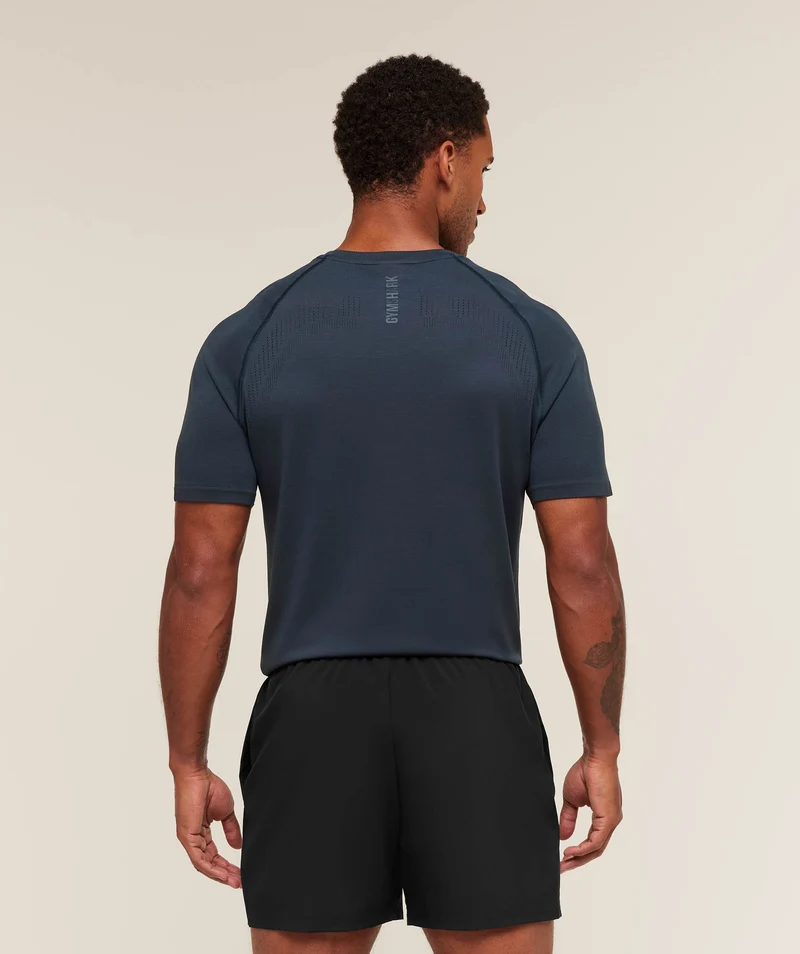 Gymshark Versatile Seamless T-Shirt - Heavy Blue/Navy