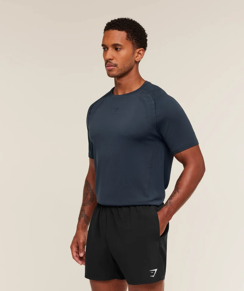 Gymshark Versatile Seamless T-Shirt - Heavy Blue/Navy