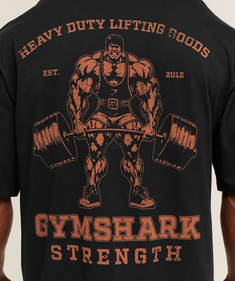 Gymshark Strength T-Shirt - Black