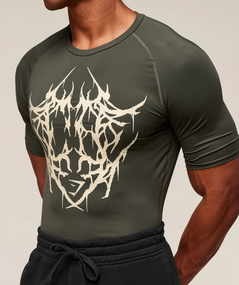 Gymshark Carlos x Element Baselayer - Strength Green