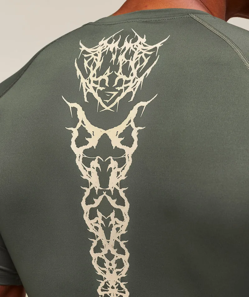 Gymshark Carlos x Element Baselayer - Strength Green