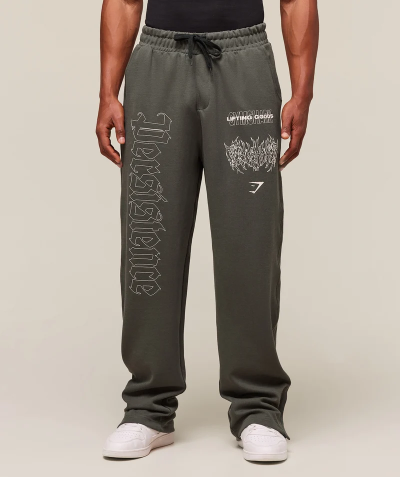 Gymshark Carlos x Rest Day Track Pant - Strength Green