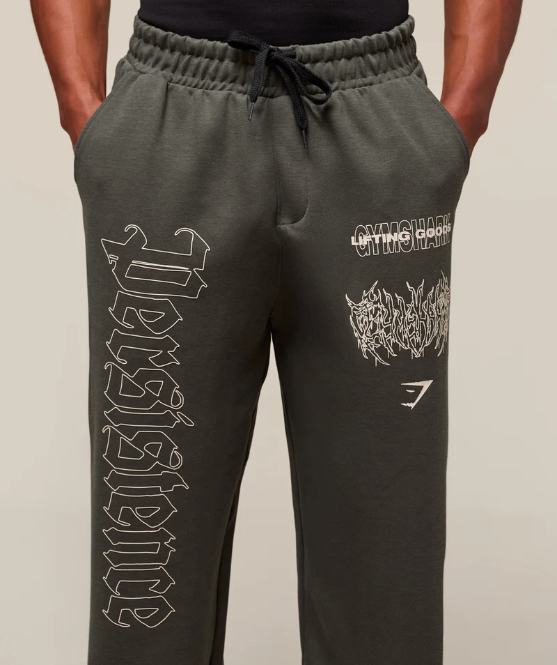 Gymshark Carlos x Rest Day Track Pant - Strength Green
