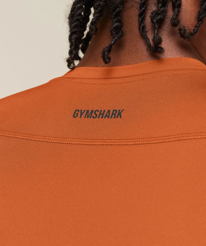 Gymshark Element Baselayer Tank - Nutmeg Orange