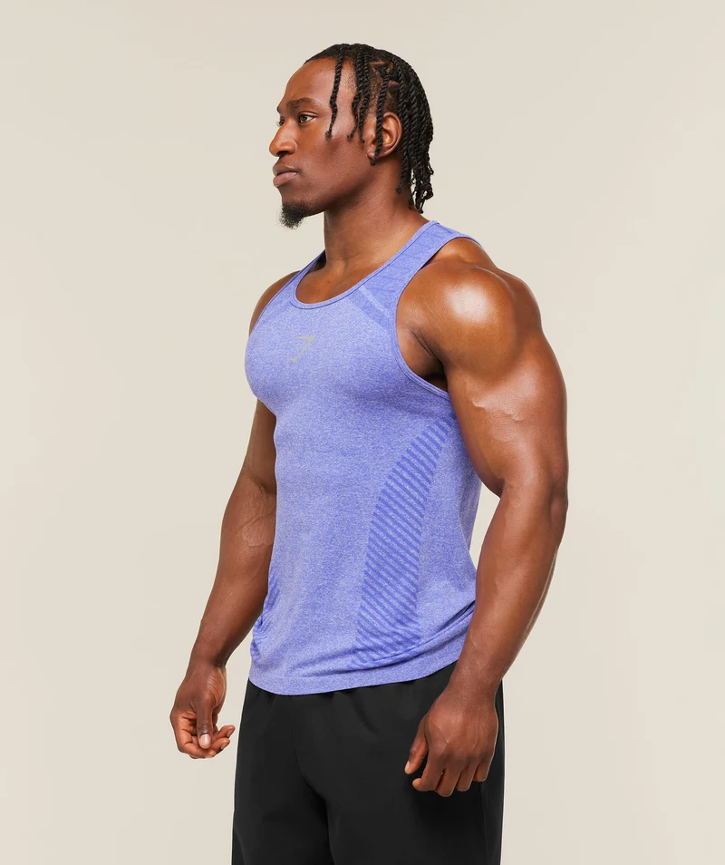 Gymshark Devant Seamless Tank - Amethist
