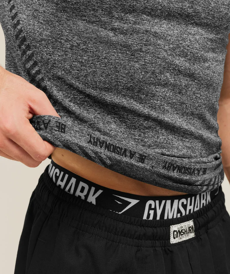 Gymshark Devant Seamless T-Shirt - Black