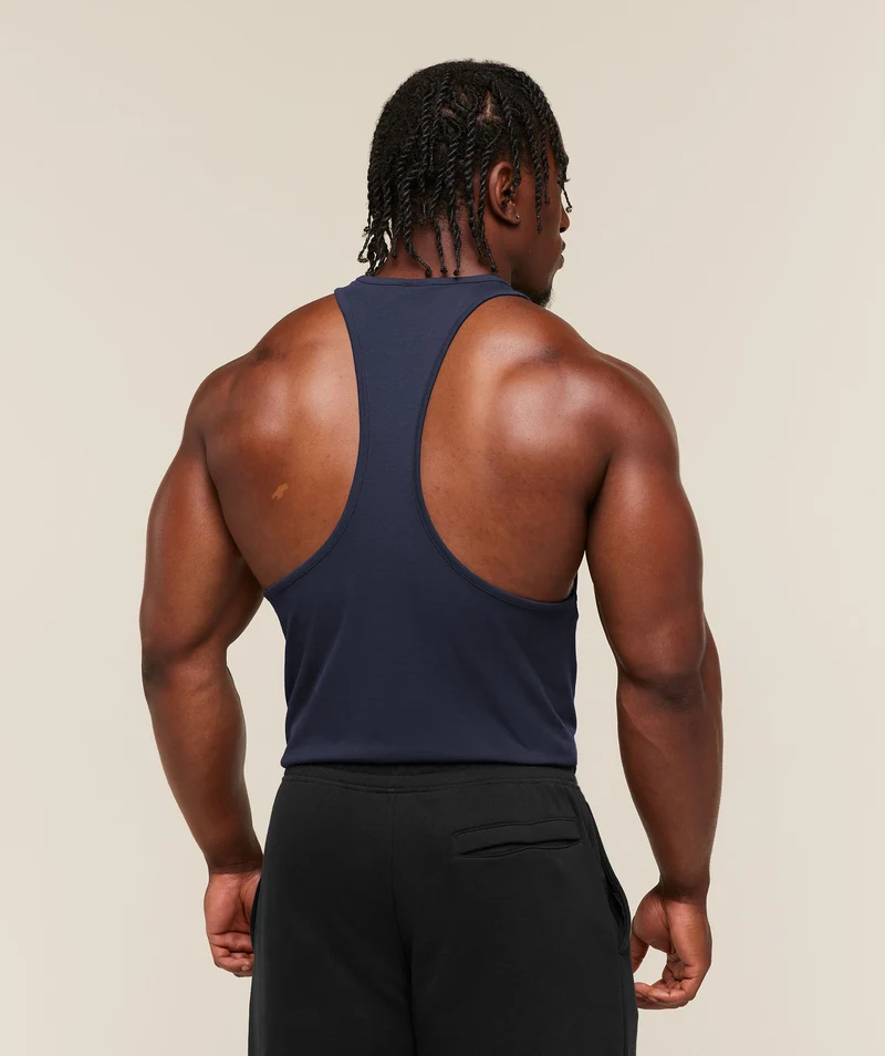 Gymshark Critical Stringer - Heavy Blue