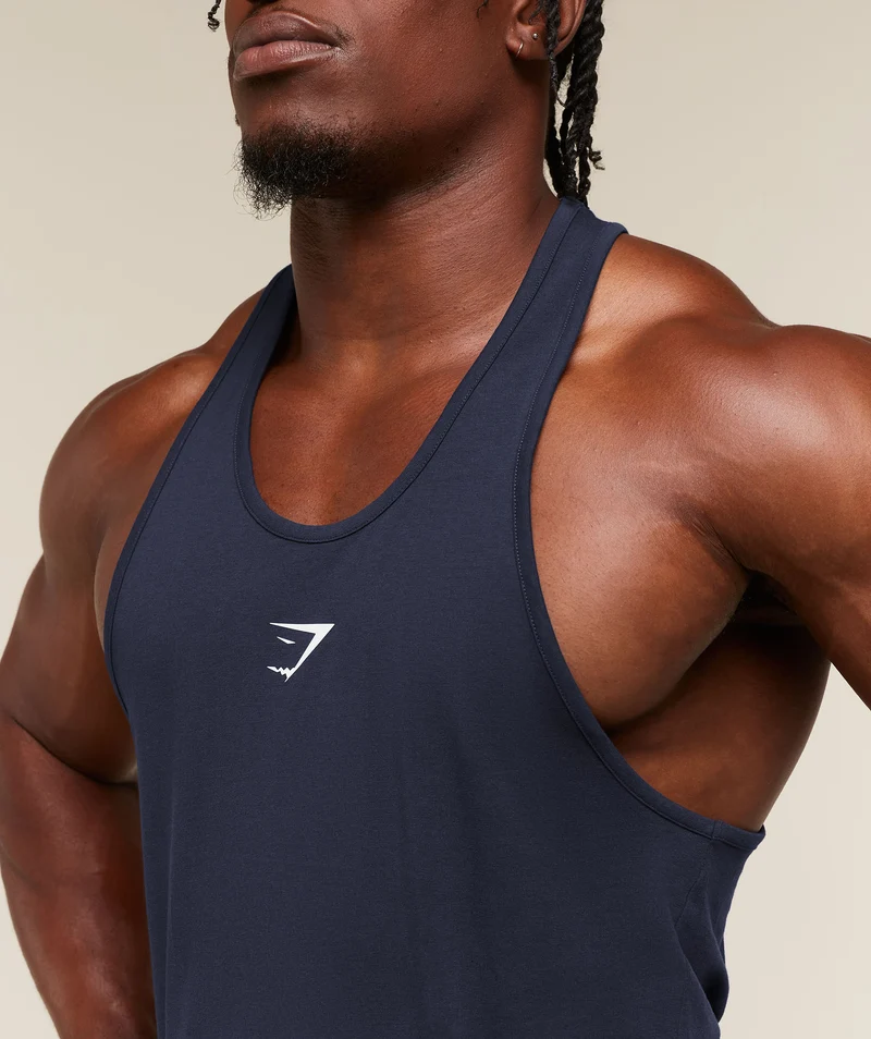 Gymshark Critical Stringer - Heavy Blue
