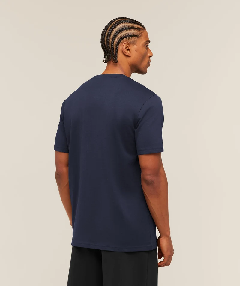 Gymshark Crest T-Shirt - Heavy Blue