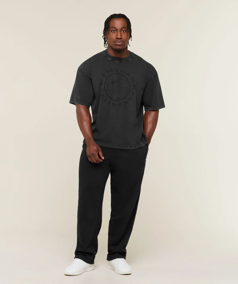 Gymshark Vintage Legacy T-Shirt - Black/Wash