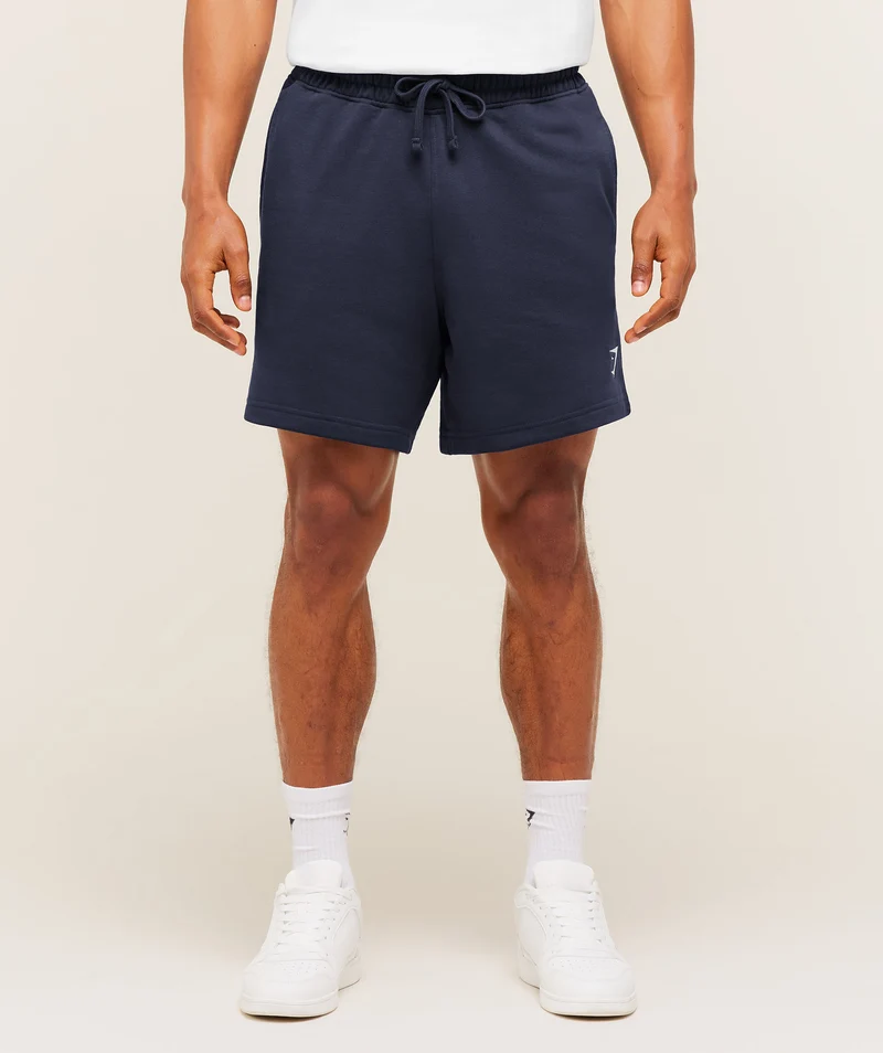 Gymshark Crest Short - Heavy Blue