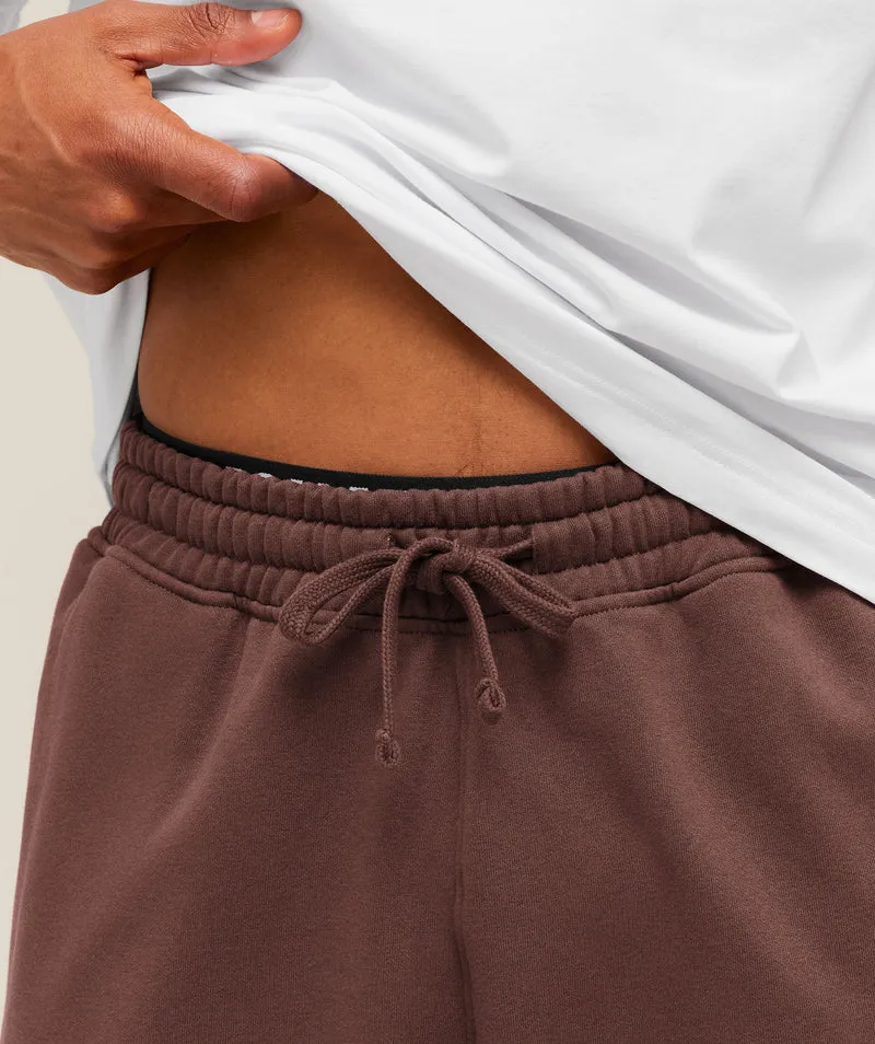 Gymshark Crest Oversized Jogger - Espresso Brown