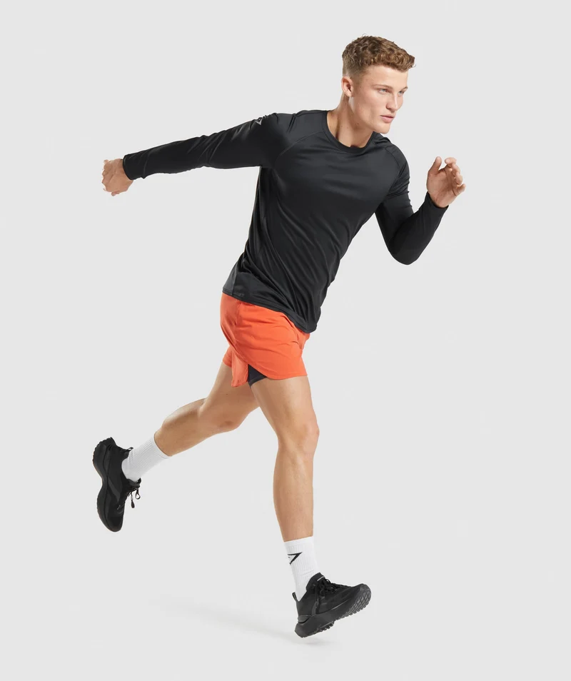Gymshark Speed Long Sleeve T-Shirt - Black