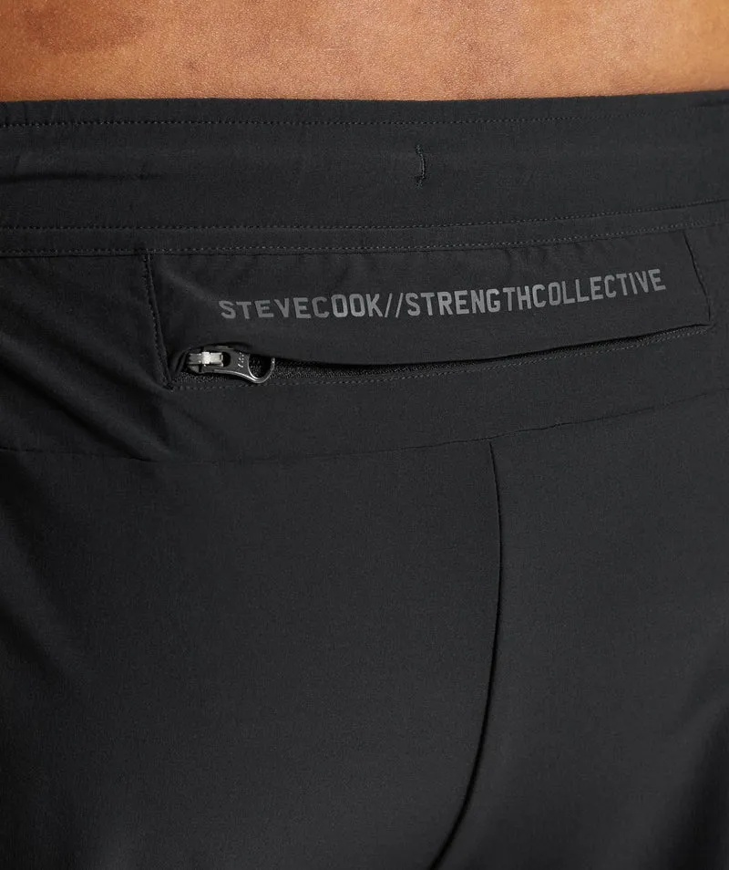 Gymshark Steve Cook Ranger Short - Black