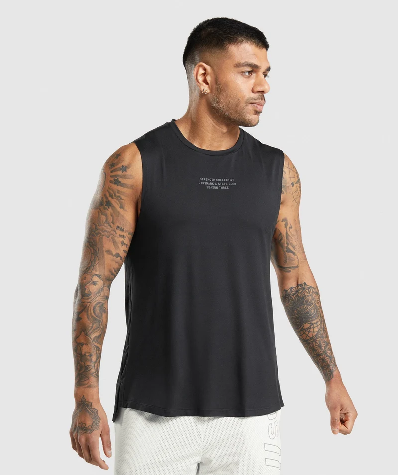 Gymshark Steve Cook Tank - Black