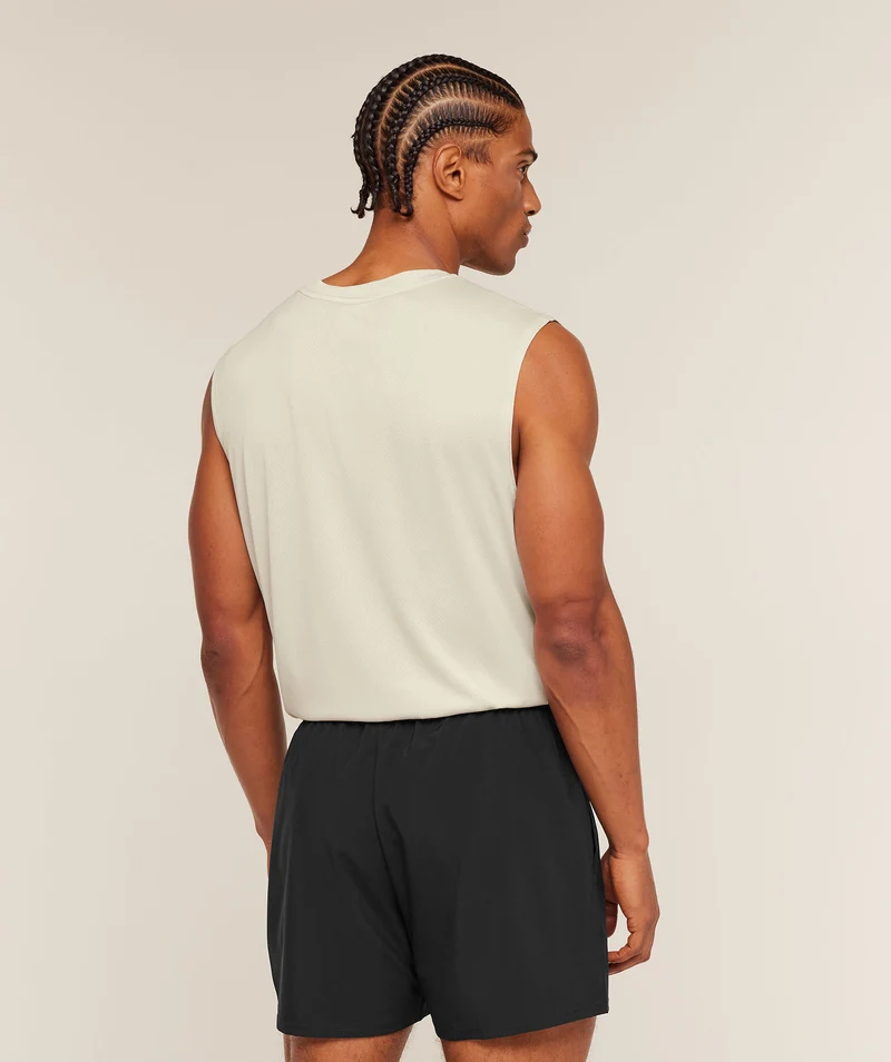 Gymshark Washed Pastels Tank - Soft White/Wash