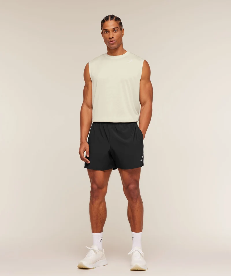 Gymshark Washed Pastels Tank - Soft White/Wash