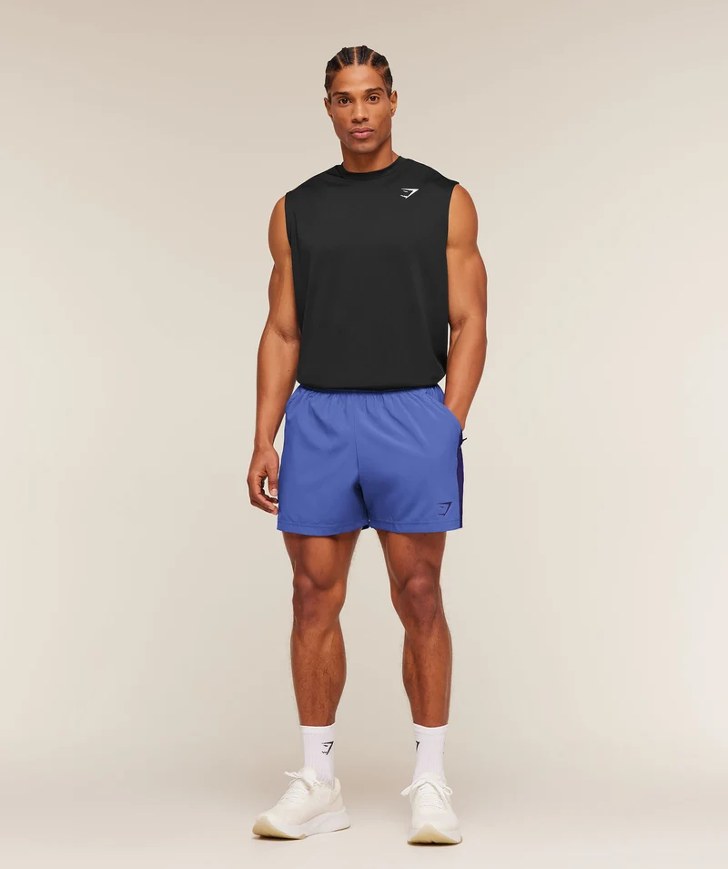 Gymshark Sport 5" Shorts - Force Blue/Indigo Purple