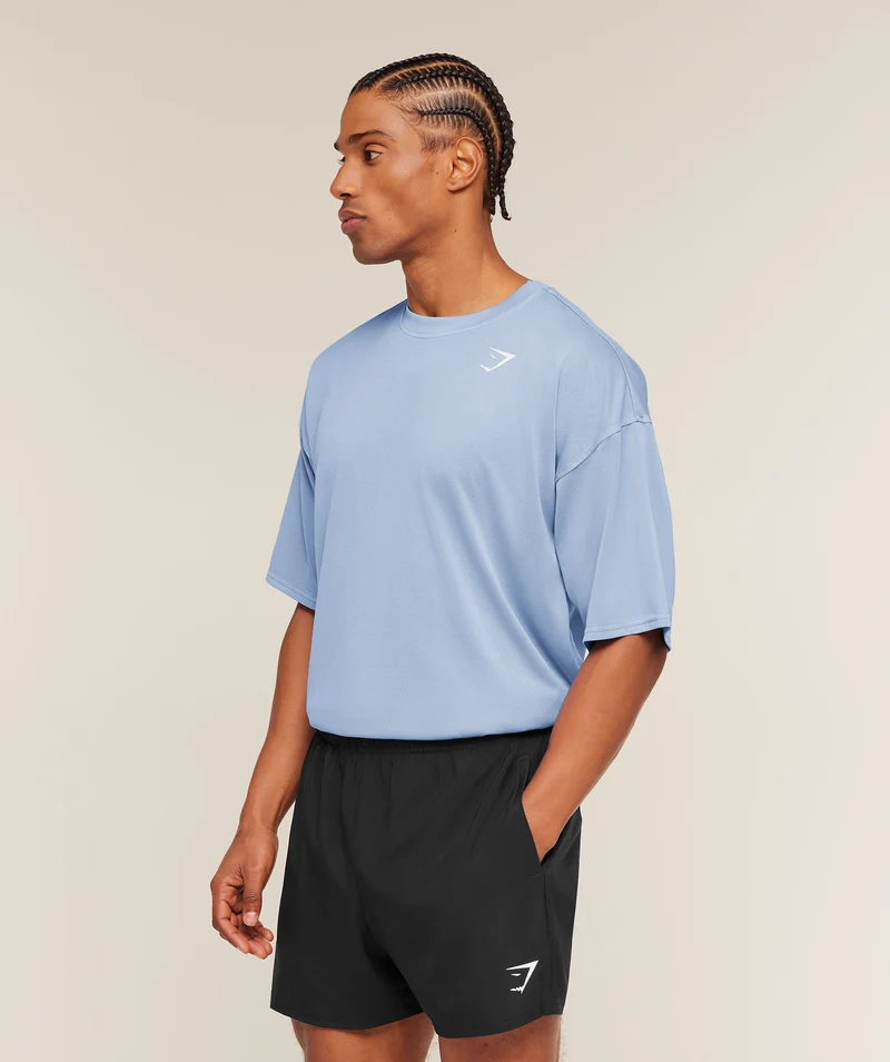 Gymshark Washed Pastels T-Shirt - Steady Purple/Wash